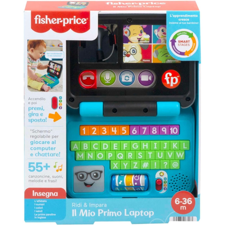 IL MIO PRIMO LAPTOP FISHER PRICE