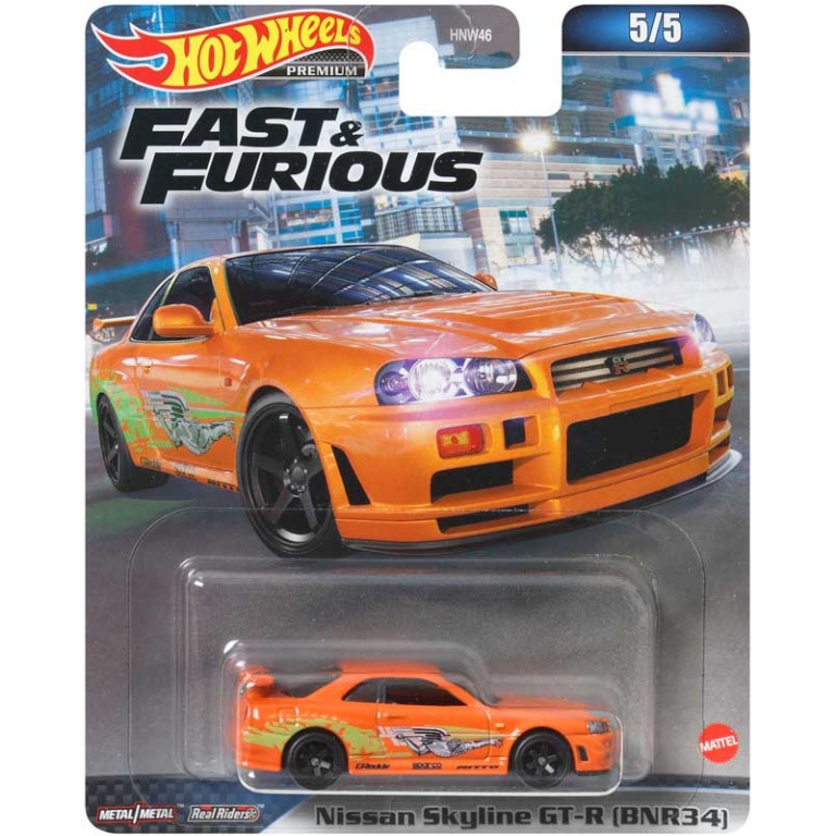 AUTO HOT WHEELS FAST     AND FURIOUS 1:64 2