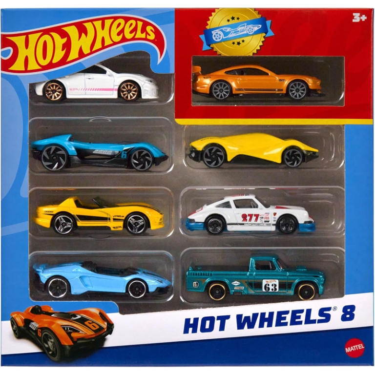 HOT WHEELS 8 VEICOLI