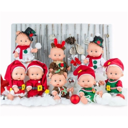BEBE NENOTE 26CM NATALE  8PZ IN EXPO
