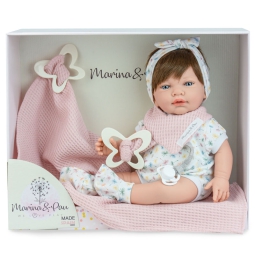 BAMBOLA 42CM SWEET BABY FARFALLA