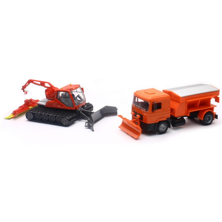 GATTO NEVE+SPAZZANEVE    DIE CAST 2