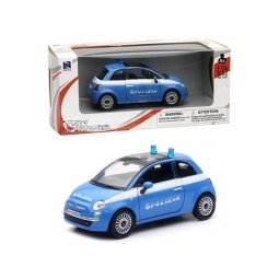 AUTO FIAT 500 1:24 POLIZIA