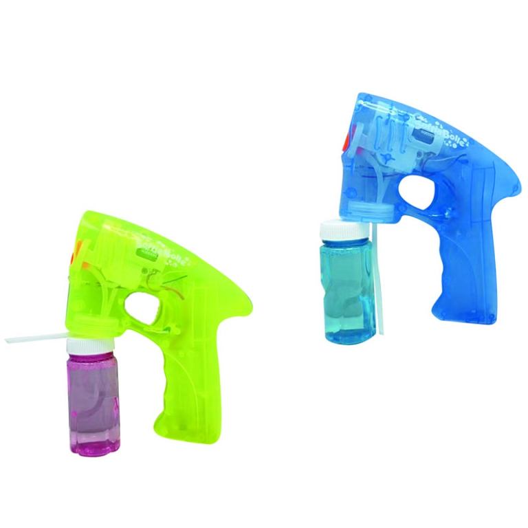 PISTOLA SPARA BOLLE SAPONE A BATTERIA