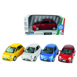 AUTO FIAT 500 RETORCARICA 1:32