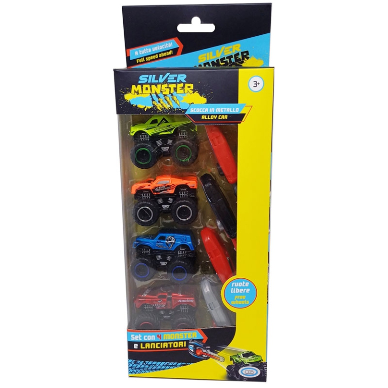 SET 4 AUTO CON LANCIATORE