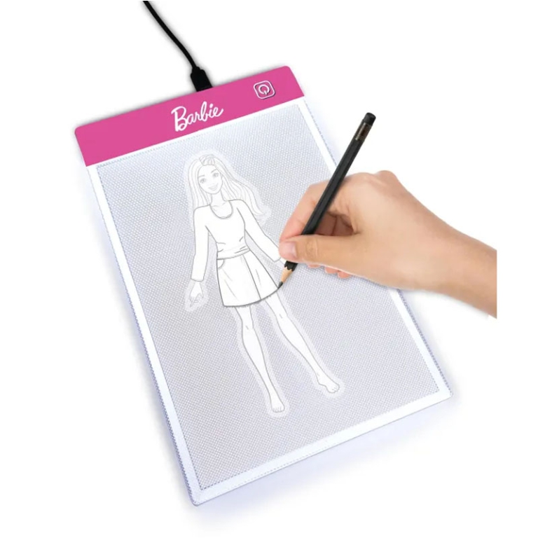 TAVOLETTA LUMINOSA DA DISEGNO BARBIE 21X29CM 2