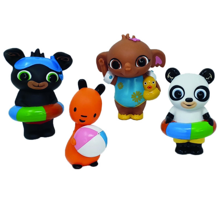 SET 4 PERSONAGGI BING PER IL BAGNETTO 2