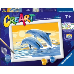 CREART AMORE DELFINI AMICI 18X13CM