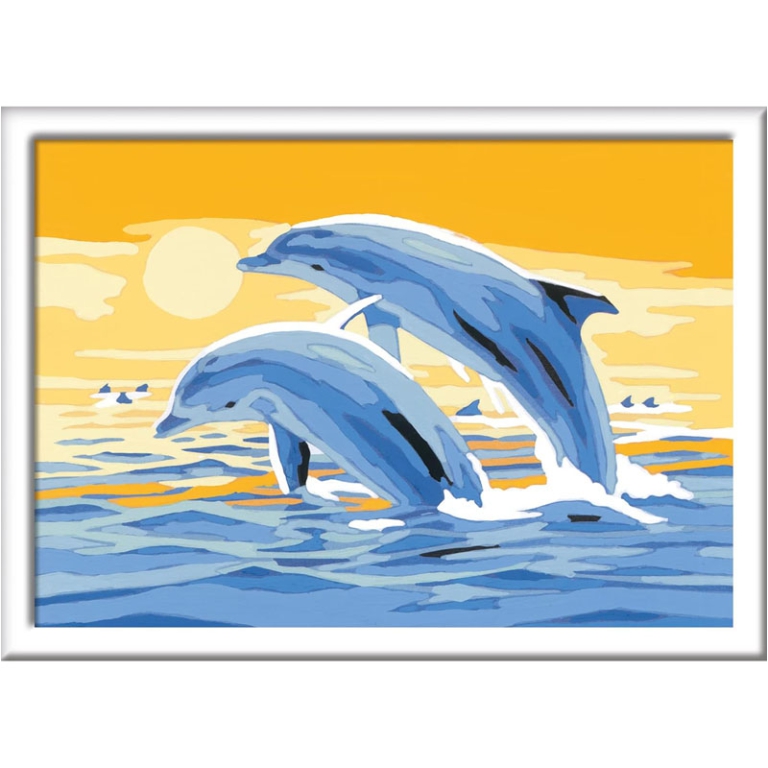 CREART AMORE DELFINI AMICI 18X13CM 2