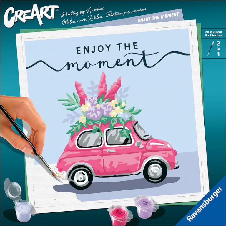 CREART ENJOY THE MOMENT  20X20CM