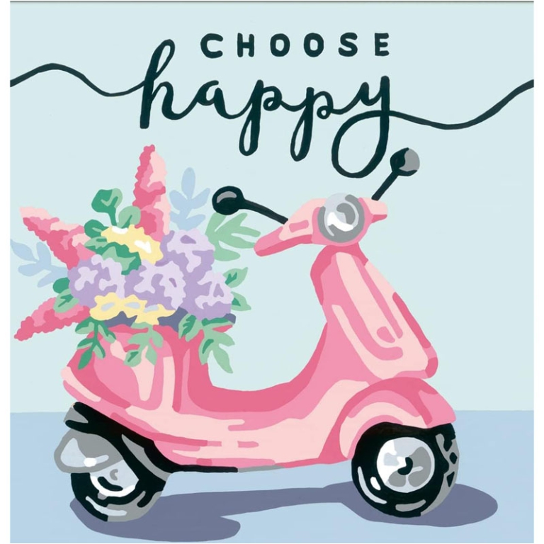CREART CHOOSE HAPPY 20X20 CM 2