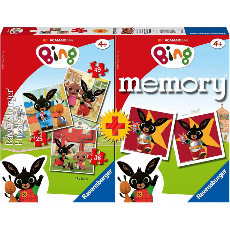 MULTIPACK 3 PUZZLE+MEMORY BING
