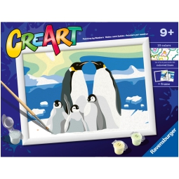 CREART LA FAMIGLIA DI    PINGUINI