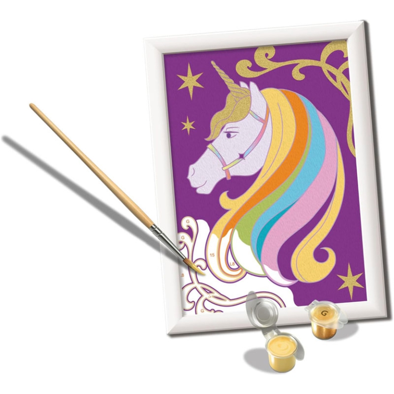 CREART CIELO UNICORNO    STELLATO 22X16CM 2