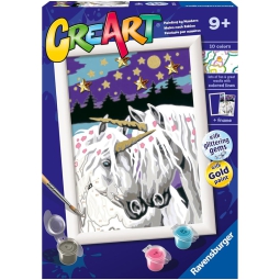 CREART UNICORNI INNAMORATI 18X13CM