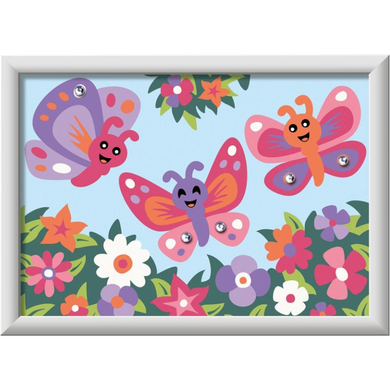 CREART FARFALLE GLITTER 18X13CM 2