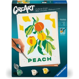 CREART PEACH POSTER 24X18 CM