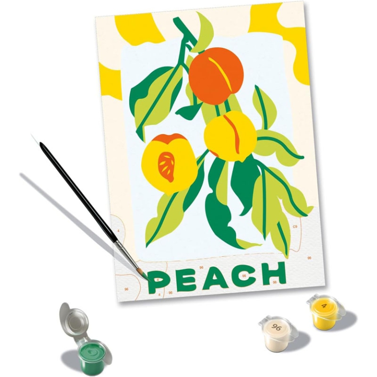 CREART PEACH POSTER 24X18 CM 3
