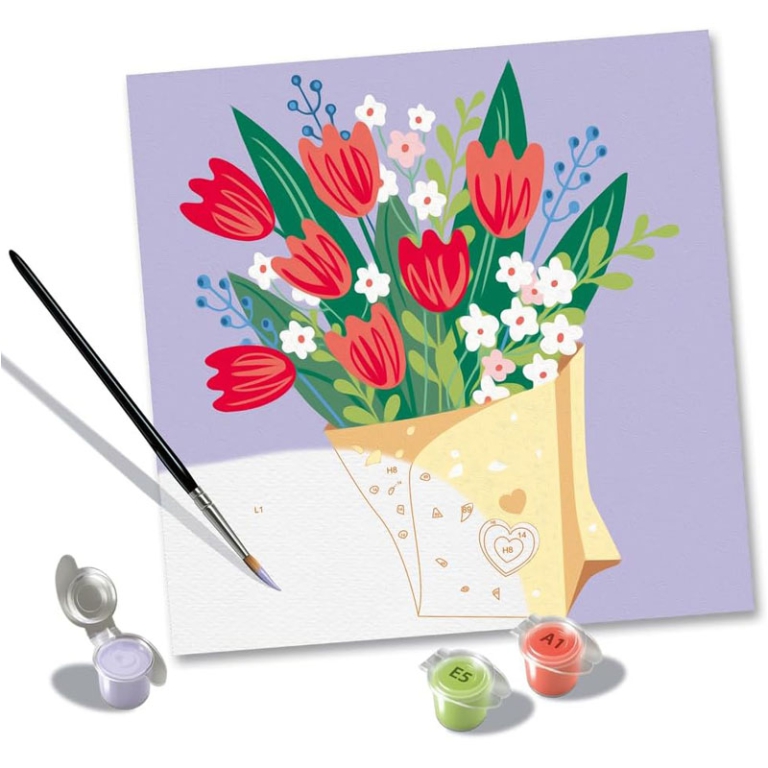 CREART BOUQUET DI TULIPANI 20X20CM 3