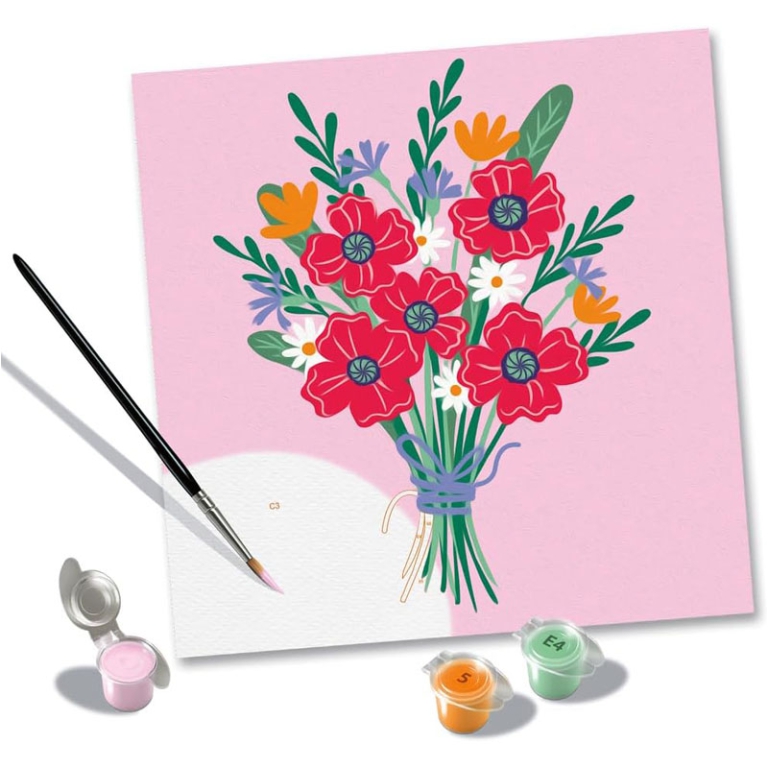 CREART BOUQUET DI PAPAVERI 20X20CM 3
