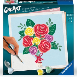 CREART BOUQUET DI ROSE   20X20CM