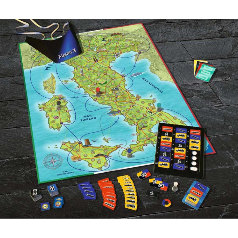 SCOTLAND YARD ITALIA     8+ ANNI 2-6 GIOCATORI 2