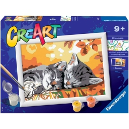 CREART GATTINI IN AUTUNNO 16X22X5CM