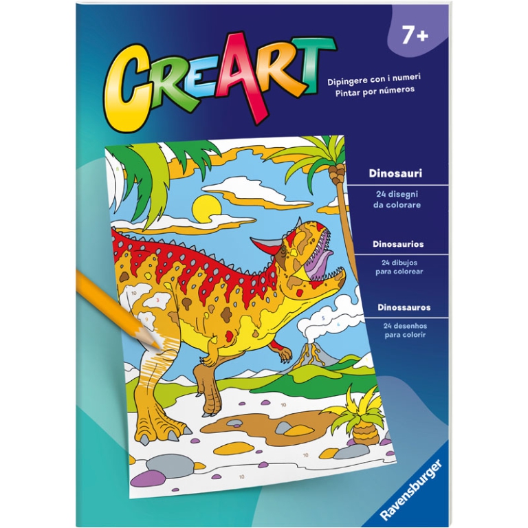 CREART LIBRO DINOSAURI