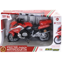 MOTO VIGILI DEL FUOCO A  FRIZIONE LUCI E SUONI