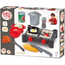 SET STOVIGLIE DA CUCINA  CON FORNELLO