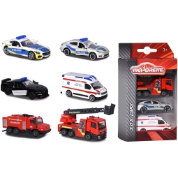 MEZZI MAJORETTE SOS 1:64 CONFEZIONE 3 PZ