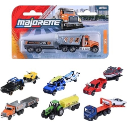 MEZZI MAJORETTE CON      TRAILER 1:64