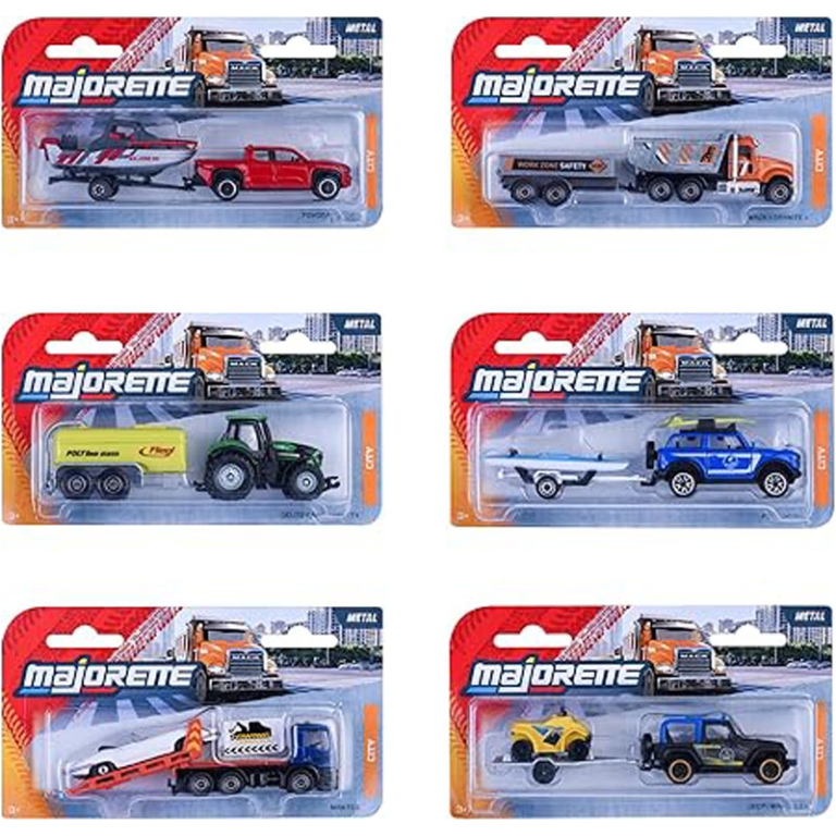 MEZZI MAJORETTE CON      TRAILER 1:64 3