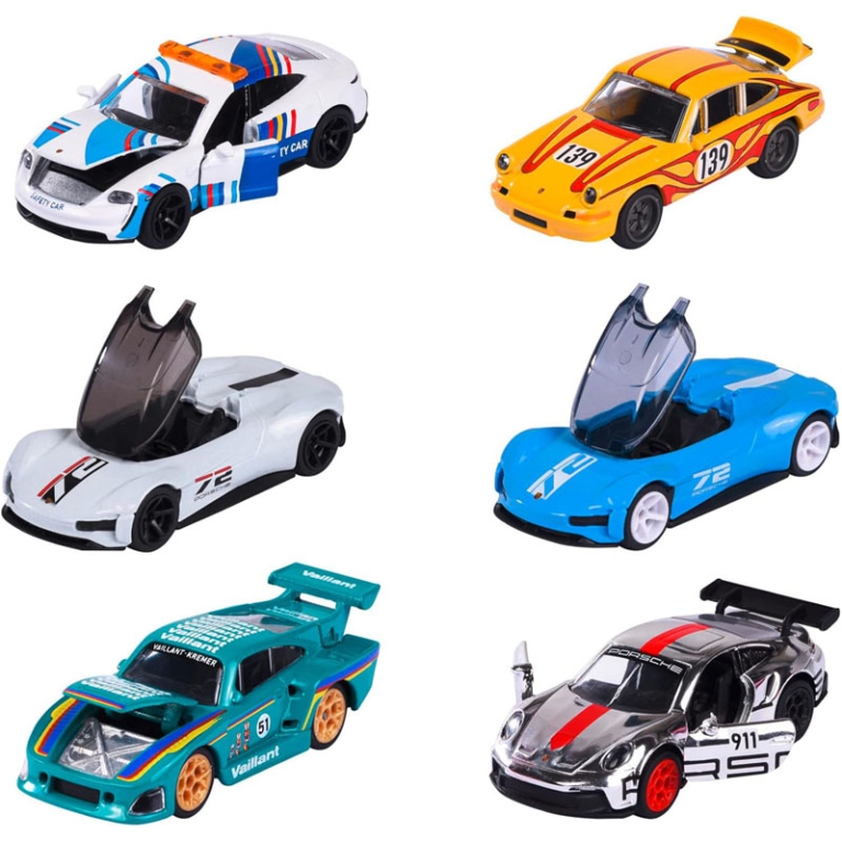 PORSCHE DE LUXE MAJORETTE 1:72 2