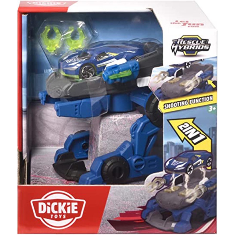 POLICE TROOPER 12CM+AUTO DIE CAST 1:64