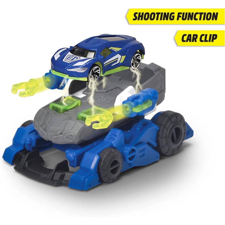 POLICE TROOPER 12CM+AUTO DIE CAST 1:64 2