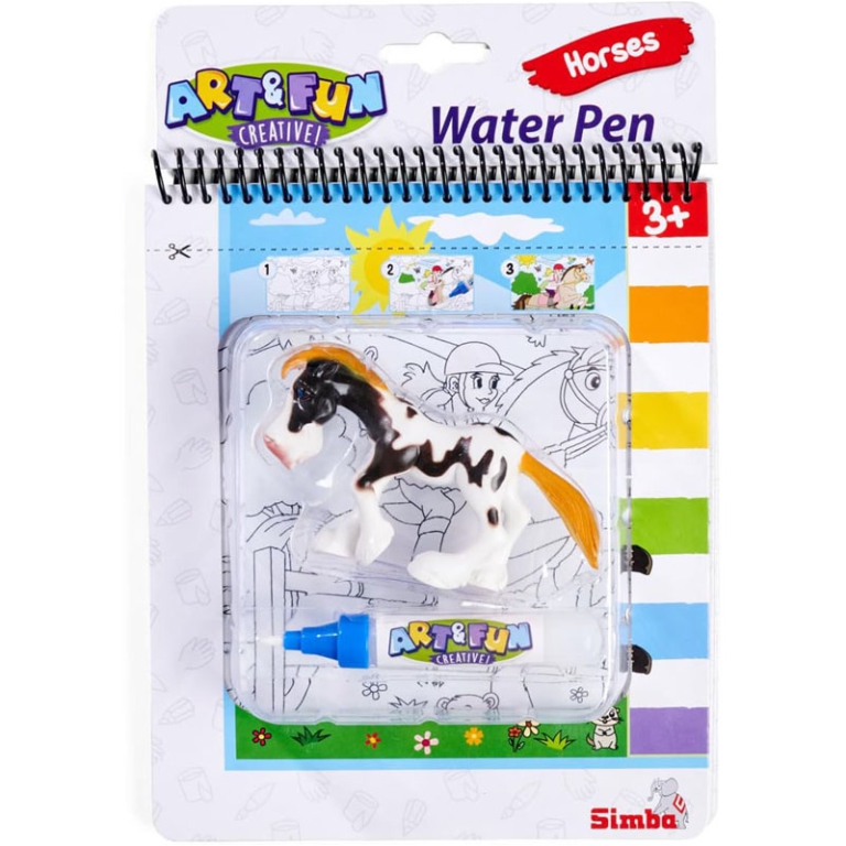 WATER PEN CAVALLI COLORING BOOK