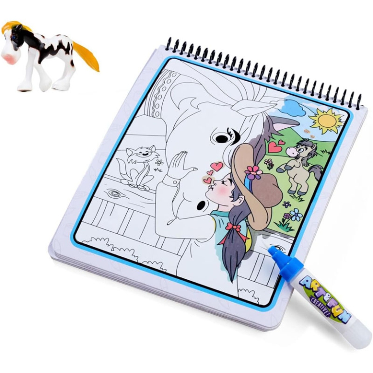 WATER PEN CAVALLI COLORING BOOK 3