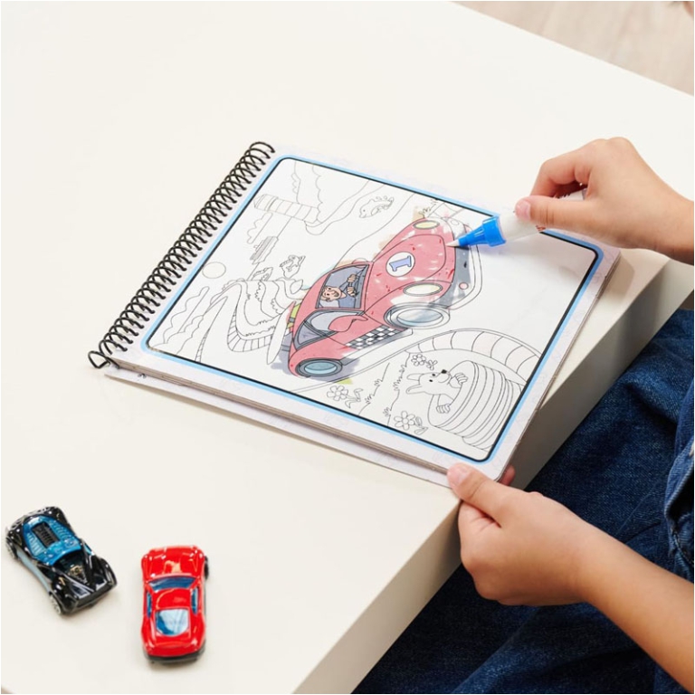WATER PEN CARS COLORING  BOOK 2