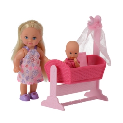 EVI LOVE CON BEBE' IN CULLA