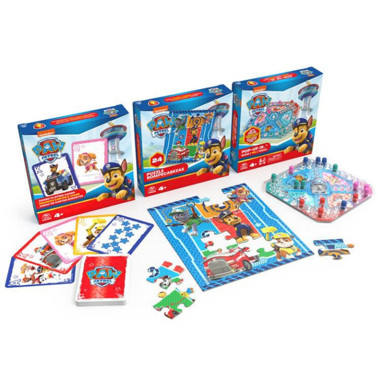 SET 3 GIOCHI PAW PATROL