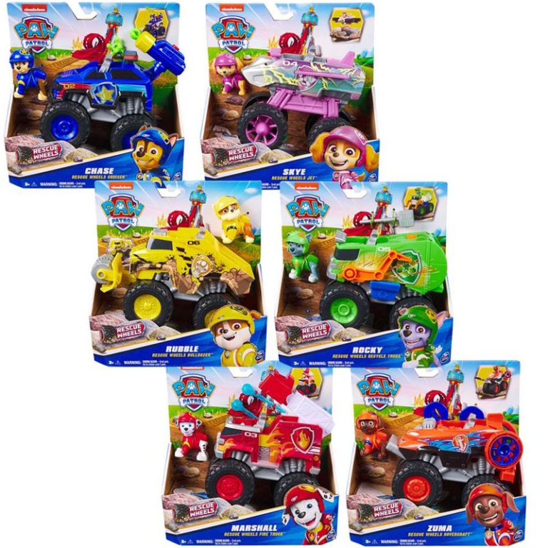 PAW PATROL VEICOLI TEMATIZZATI RESCUE WHEELS