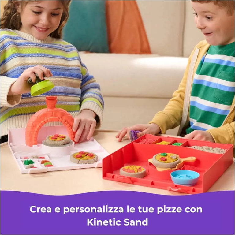 KINETIC SAND PLAY SET    PIZZERIA 3