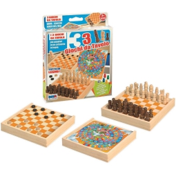 SET 3 GIOCHI IN LEGNO