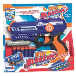 PISTOLA SPARADARDI AIRBLASTER CON 6 DARDI