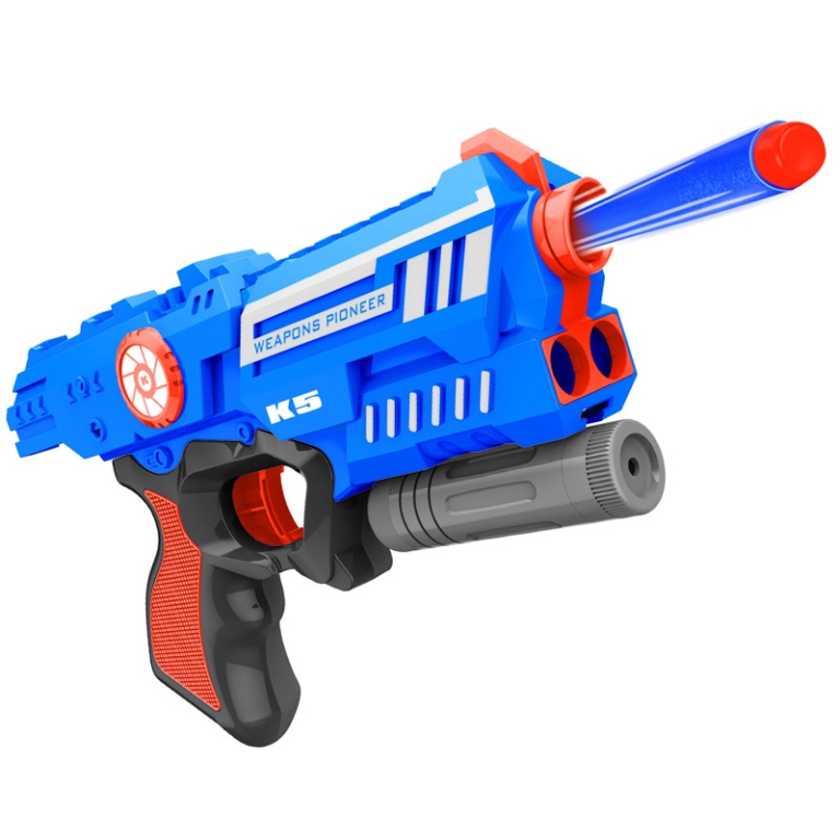 PISTOLA SPARADARDI AIRBLASTER CON 6 DARDI 2