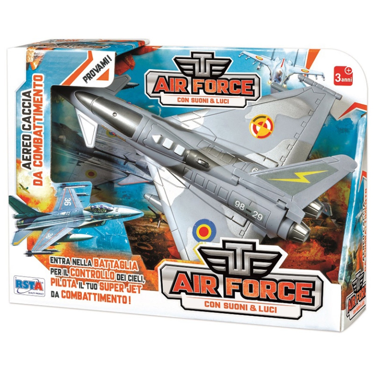 AEREO A FRIZIONE AIR FORCE LUCI E SUONI