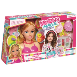 TESTA BAMBOLA CON COSMETICI