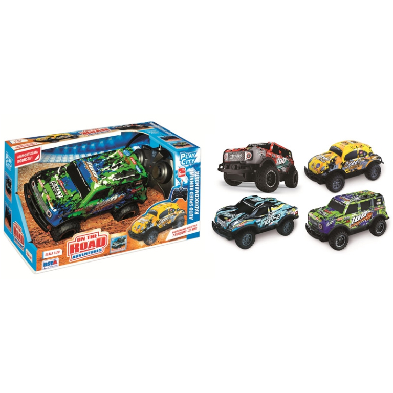 AUTO FUORISTRADA RC 17CM